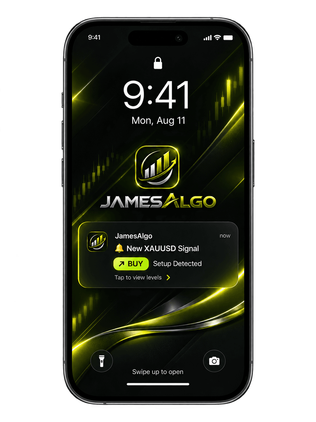 JamesAlgo XAUUSD signal notification